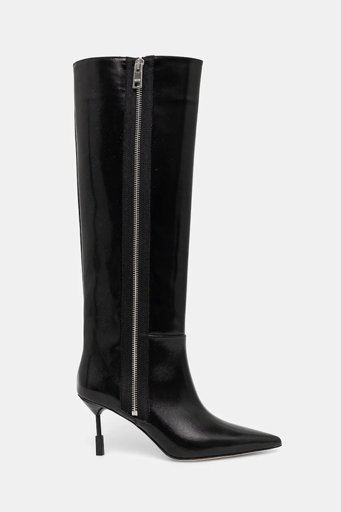 MSGM kozaki damskie kolor czarny na szpilce 3742MDS950 - zdjęcie produktu nr 2