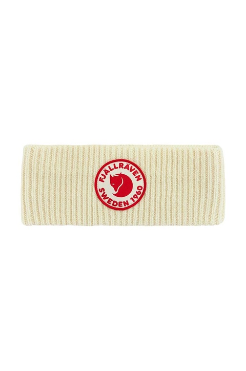 Fjallraven opaska 1960 Logo kolor beżowy - zdjęcie produktu nr 2