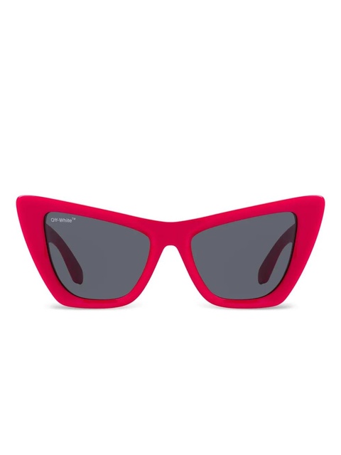 Off-White cat-eye full-rim sunglasses - Red - zdjęcie produktu nr 1