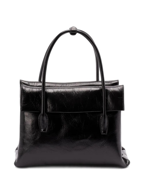 Miu Miu Solitaire leather shoulder bag - Black - zdjęcie produktu nr 2