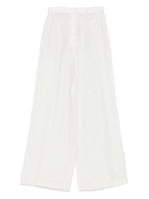 The Frankie Shop Brenna Double Stripe trousers - White - zdjęcie produktu nr 1