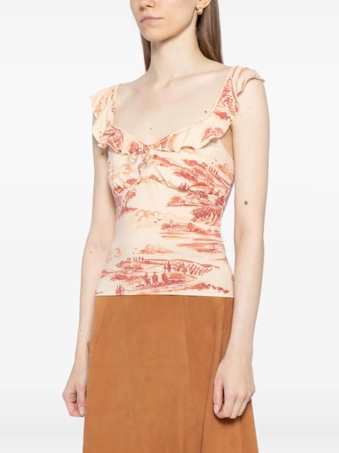 Reformation Lemmy tank top - Neutrals - zdjęcie produktu nr 2