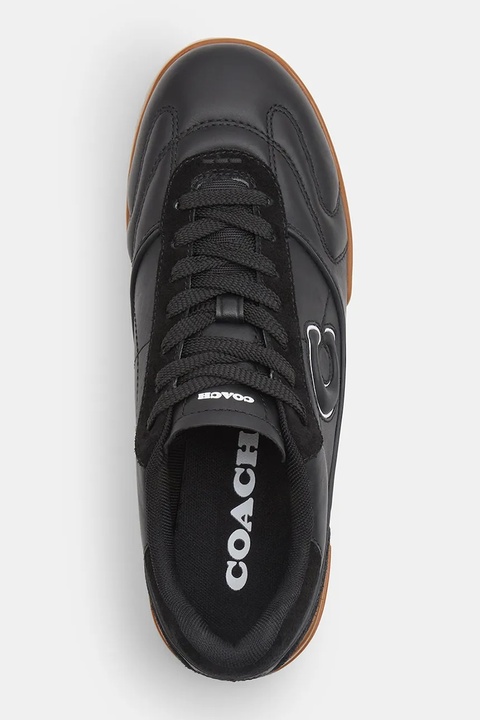 Coach sneakersy skórzane Coach Match damskie kolor czarny CCI42 - zdjęcie produktu nr 1