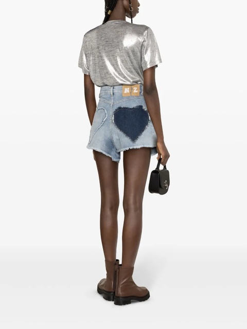 Maje lamé round-neck T-shirt - Silver - zdjęcie produktu nr 2