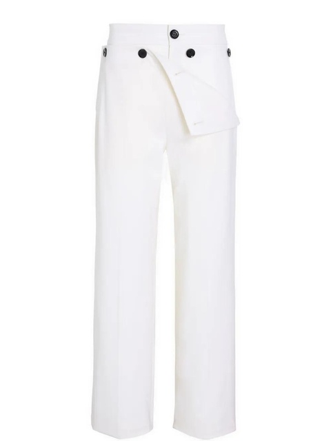Proenza Schouler Oliver trousers - White - zdjęcie produktu nr 1