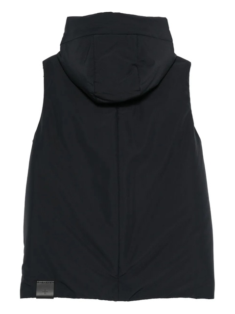 Jil Sander hooded zip-front vest - Black - zdjęcie produktu nr 2