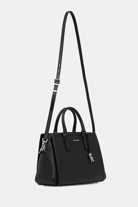MICHAEL Michael Kors torebka skórzana kolor czarny 30S5S9IS2L - zdjęcie produktu nr 2