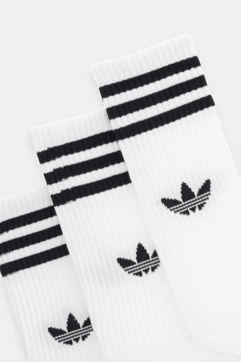 adidas Originals skarpetki 3-Stripes 3-pack kolor biały JV7401 - zdjęcie produktu nr 2