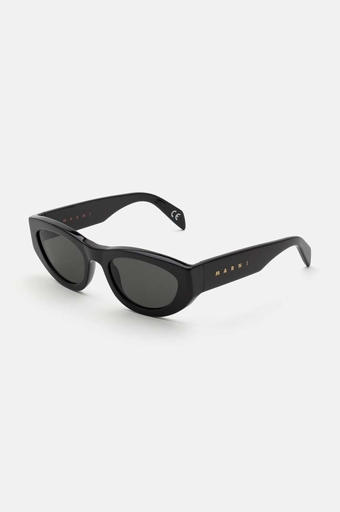 Marni okulary przeciwsłoneczne Rainbow Mountains kolor czarny EYMRN00005 001 BMO - zdjęcie produktu nr 1