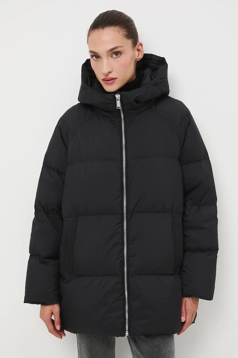Medicine kurtka puchowa damska kolor czarny zimowa oversize - zdjęcie produktu nr 1