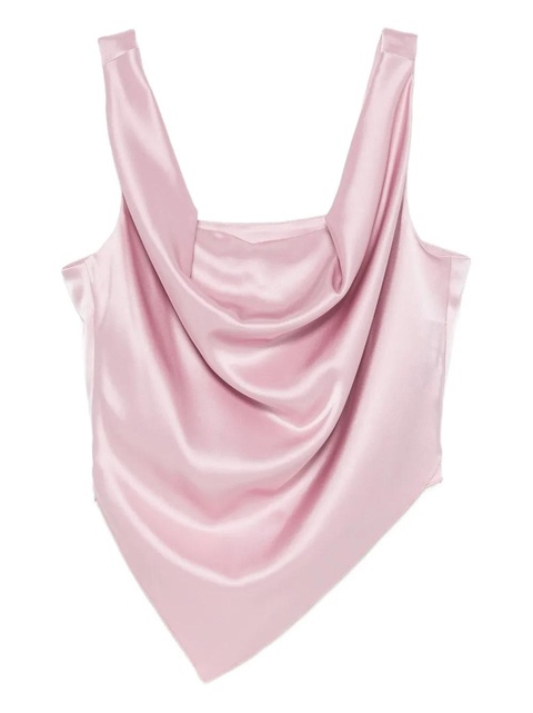 Nanushka cowl-neck top - Pink - zdjęcie produktu nr 1