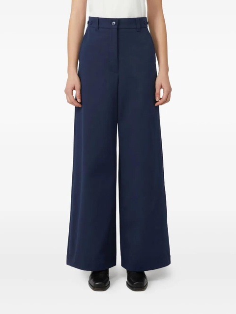 Weekend Max Mara wide-leg trousers - Blue - zdjęcie produktu nr 2