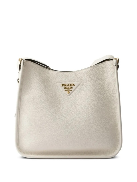 Prada medium leather bag - White - zdjęcie produktu nr 1