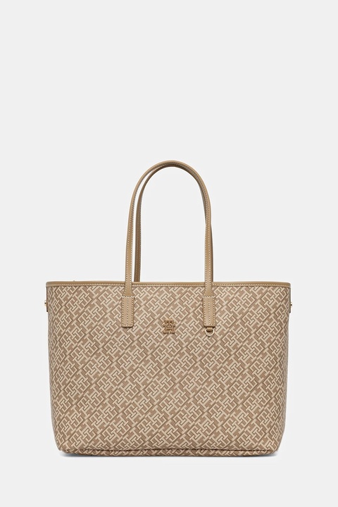 Tommy Hilfiger torebka kolor beżowy AW0AW17696 - zdjęcie produktu nr 1