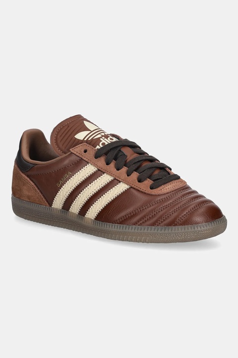 adidas Originals sneakersy skórzane Samba Jp damskie kolor brązowy JR0962 - zdjęcie produktu nr 1