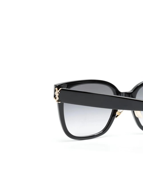 Saint Laurent Eyewear SL M107/K square-frame sunglasses - Black - zdjęcie produktu nr 2