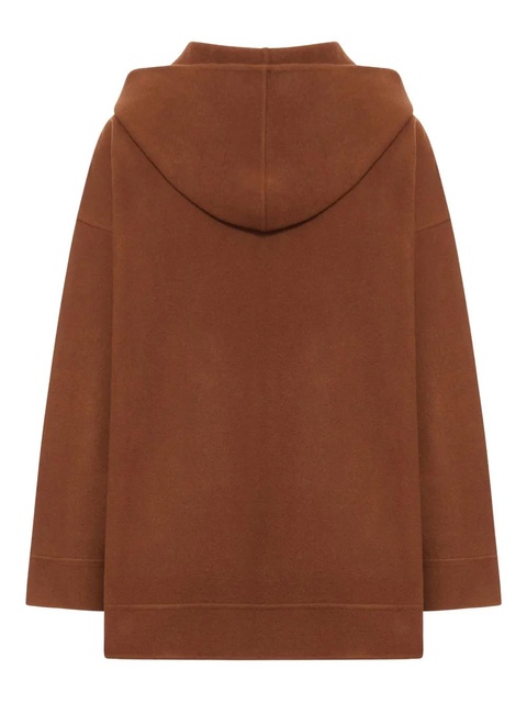 Max Mara wool zip-up hoodie - Brown - zdjęcie produktu nr 1