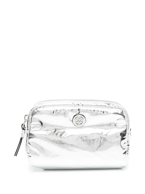 Tory Burch Virginia make up bag - Silver - zdjęcie produktu nr 1