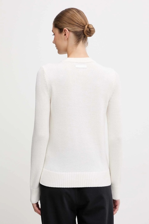 EA7 Emporio Armani sweter damski kolor beżowy AF17574.7W000700 - zdjęcie produktu nr 2