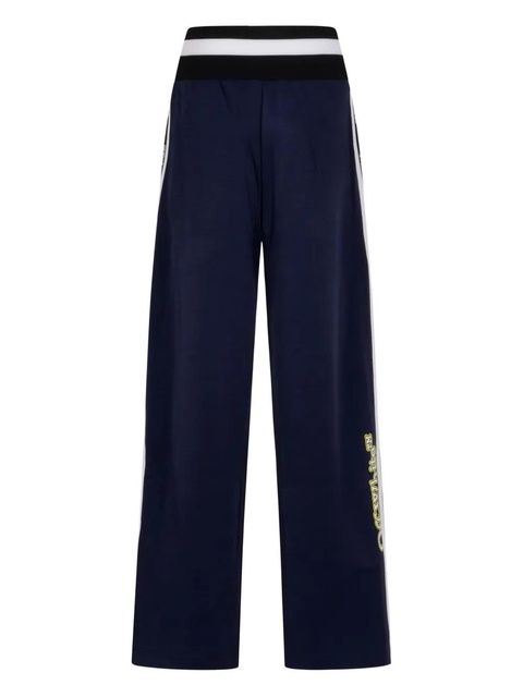 Off-White logo-print trousers - Blue - zdjęcie produktu nr 1