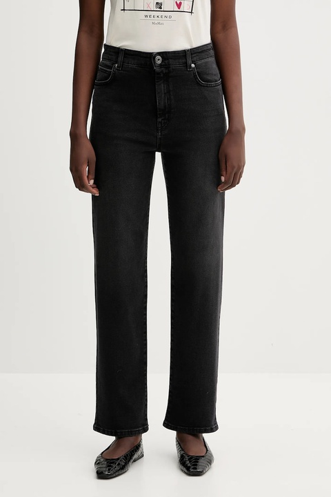 Weekend Max Mara jeansy CINESE damskie high waist 2525186012600 - zdjęcie produktu nr 1