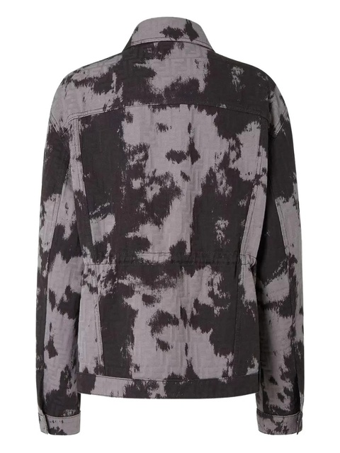 FENDI ff motif flap pocket jacket - Grey - zdjęcie produktu nr 2