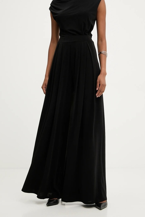 Answear.LAB spodnie damskie kolor czarny szerokie high waist - zdjęcie produktu nr 2