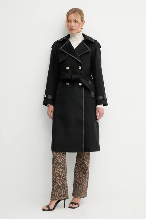 Morgan płaszcz z dodatkiem wełny kolor czarny GPLAY - zdjęcie produktu nr 1