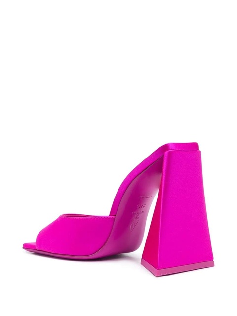 The Attico Devon 115mm satin finish sandals - Pink - zdjęcie produktu nr 2
