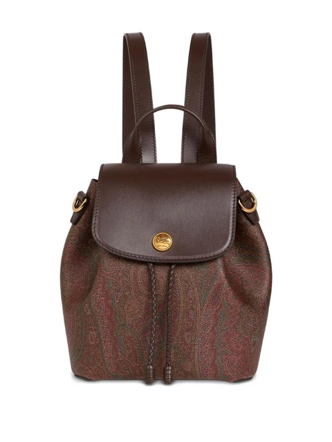 ETRO small Arnica paisley backpack - Brown - zdjęcie produktu nr 1