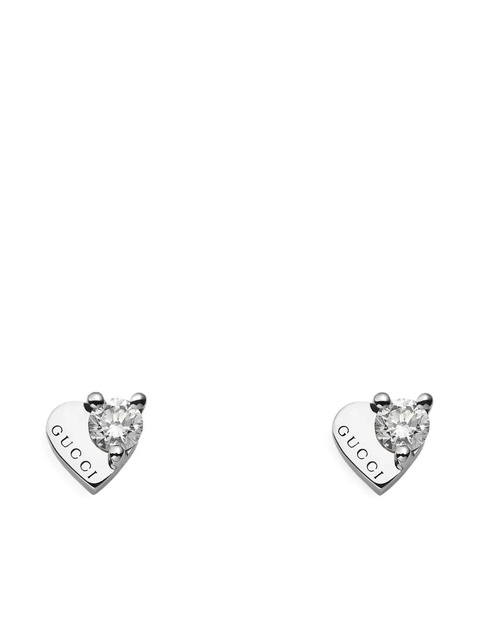 Gucci Trademark earrings - White - zdjęcie produktu nr 1