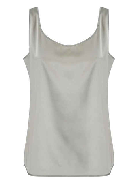 Max Mara scoop-neck top - Grey - zdjęcie produktu nr 1
