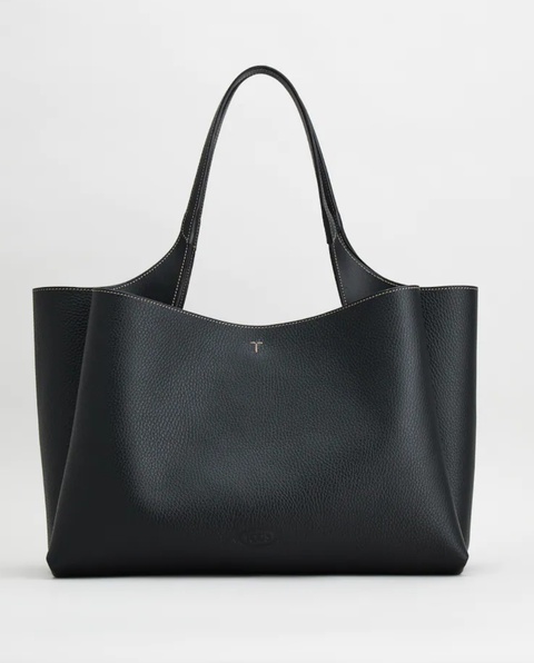 TOD'S - Czarna torebka Timeless Medium - zdjęcie produktu nr 1