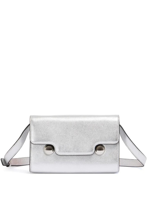 Marni Trunkaroo mini bag - Silver - zdjęcie produktu nr 1