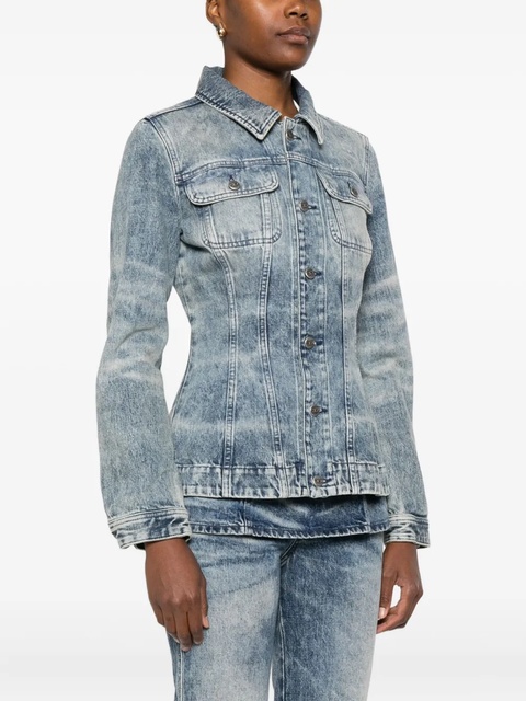 Diesel button-fastening denim jacket - Blue - zdjęcie produktu nr 2