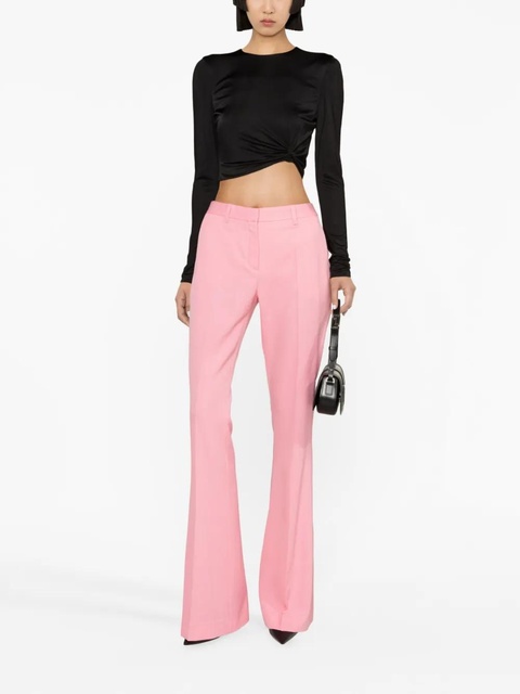 Versace x Dua Lipa knotted crop top - Black - zdjęcie produktu nr 2