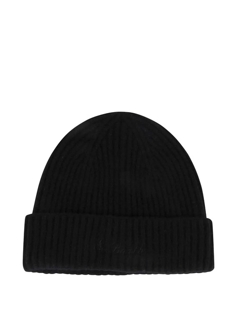 MC2 Saint Barth Moss embroidered beanie - Black - zdjęcie produktu nr 1