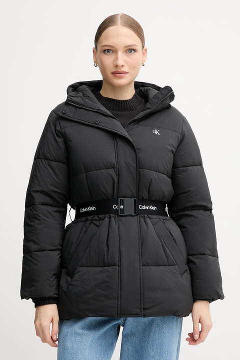 Calvin Klein Jeans kurtka kolor czarny zimowa LV047D507G - zdjęcie produktu nr 1
