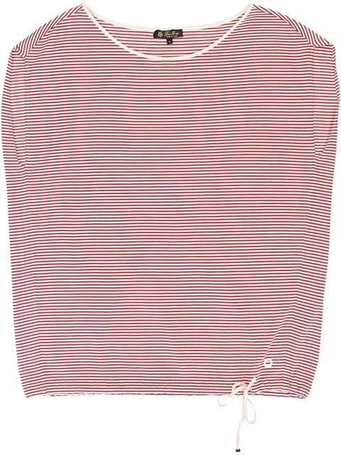 Loro Piana striped silk vest - White - zdjęcie produktu nr 1