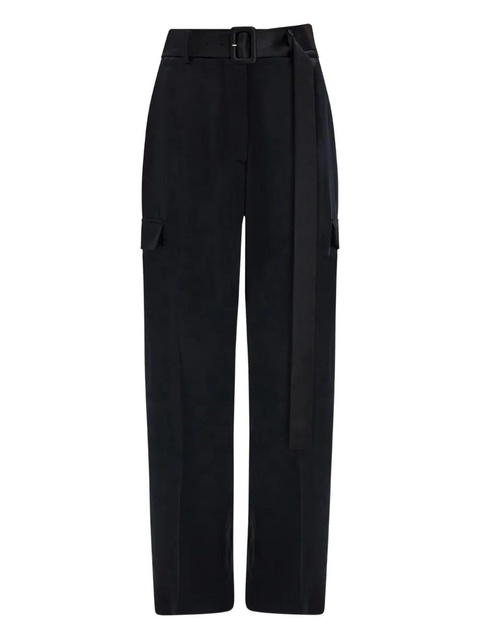 Ferragamo belted trousers - Black - zdjęcie produktu nr 1