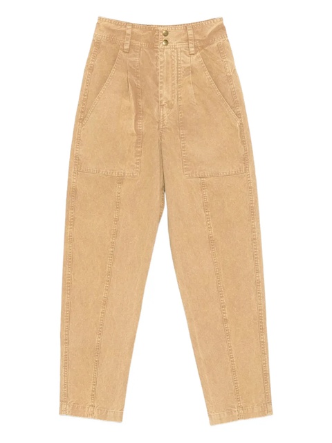 MARANT ÉTOILE panelled pocket trousers - Brown - zdjęcie produktu nr 1