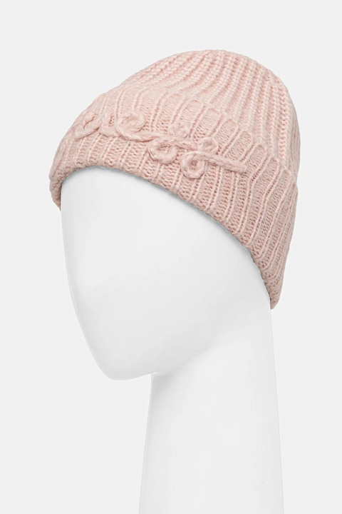 Guess czapka z domieszką wełny LEXIE kolor pomarańczowy W5BZ18 Z3580 - zdjęcie produktu nr 2