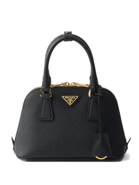 Prada saffiano-leather zip tote bag - Black - zdjęcie produktu nr 1
