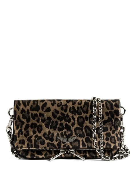 Zadig&Voltaire leopard print chain satchel - Brown - zdjęcie produktu nr 1
