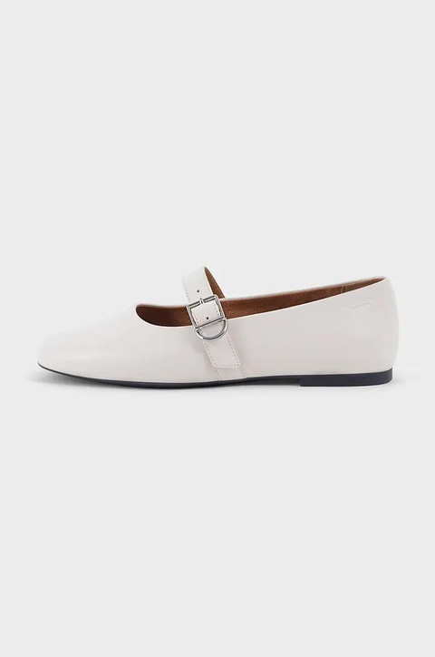 Vagabond Shoemakers baleriny skórzane JOLIN kolor beżowy 5608-001-02 - zdjęcie produktu nr 1