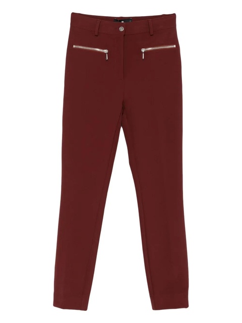 ETRO zip-detail trousers - Red - zdjęcie produktu nr 1