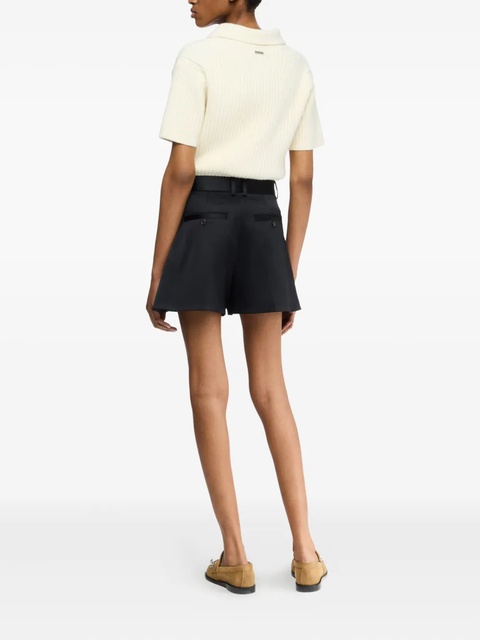 JW Anderson zip-pocket tailored shorts - Black - zdjęcie produktu nr 2