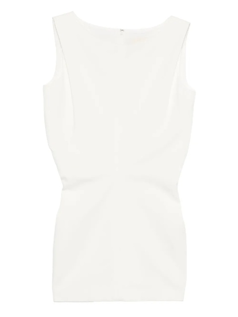 KHAITE sleeveless mini dress - Neutrals - zdjęcie produktu nr 1