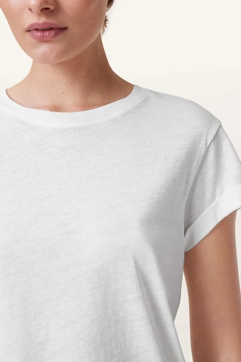 AllSaints t-shirt bawełniany ANNA TEE damski kolor biały W238JB - zdjęcie produktu nr 2