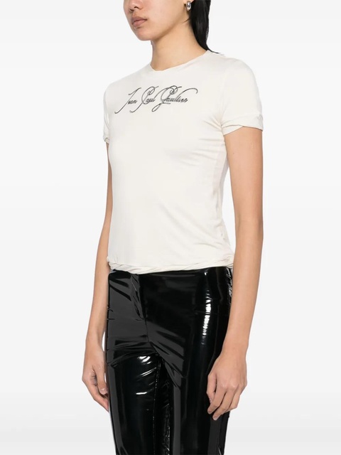 Jean Paul Gaultier tattoo T-shirt - Neutrals - zdjęcie produktu nr 2
